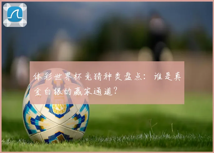 体彩世界杯竞猜种类盘点：谁是真金白银的赢家通道？
